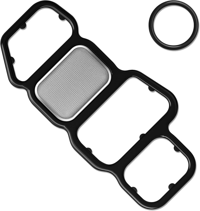AUTOMAJOR Head Cylinder Solenoid Valve Gasket Replacement for Honda/Acura Accord CR-V HR-V ILX 2006-2021 - VTEC Filter Spool Valve 1.8L 2.0L - Set of 15826-RNA-A01+91319-PAA-A01 by - Image 1